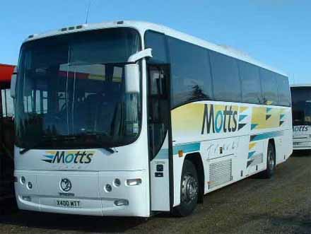 Plaxton Paragon Volvo B10M Motts Travel